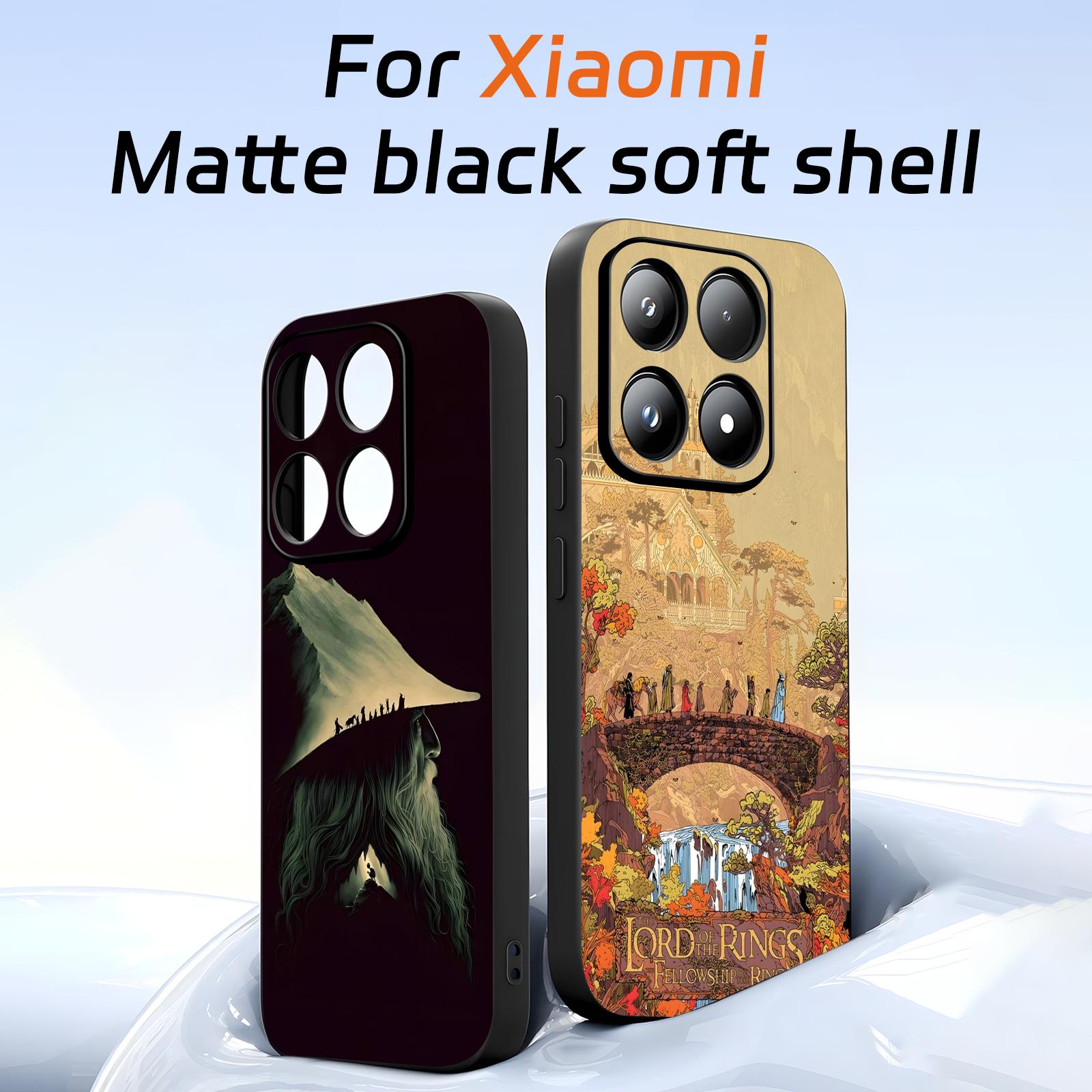 Xiaomi Phone Accessories - حافظة هاتف كلاسيكية مستوحاة من فيلم