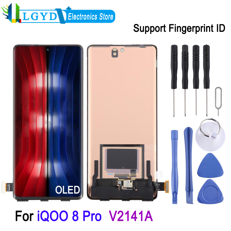 Phone Accessories Display Board - شاشة OLED LCD لهاتف vivo iQOO