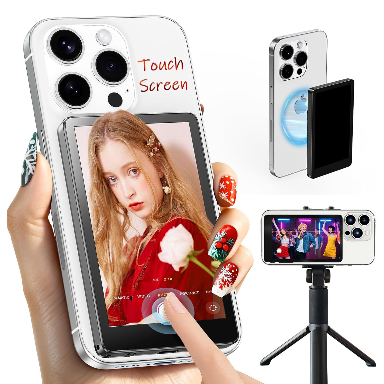 Phone Accessories Display Board - شاشة عرض سيلفي لاسلكية مغناطيسية تعمل