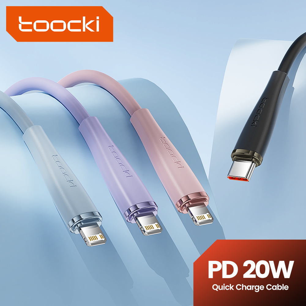 Fast Charging Cable - Toocki PD 20 واط نوع C