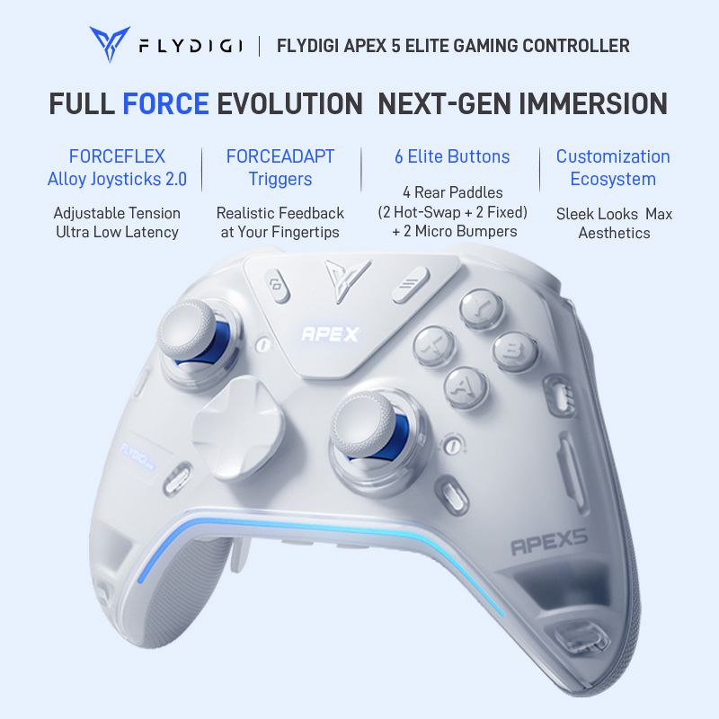 Gaming Trigger Phone - وحدة تحكم ألعاب فلايديجي APEX 5