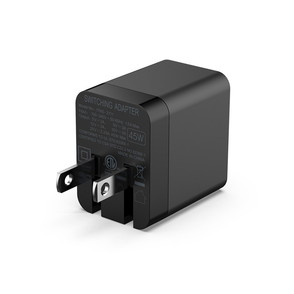 ABNJ PD 45 واط USB C شاحن محول - مراجعة Fast Charging Cable وسعره