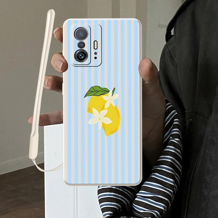 حافظة بنمط شريط ليموني أنيق له - مراجعة Xiaomi Phone Accessories وسعره