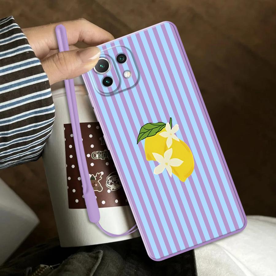 حافظة بنمط شريط ليموني أنيق له - مراجعة Xiaomi Phone Accessories وسعره