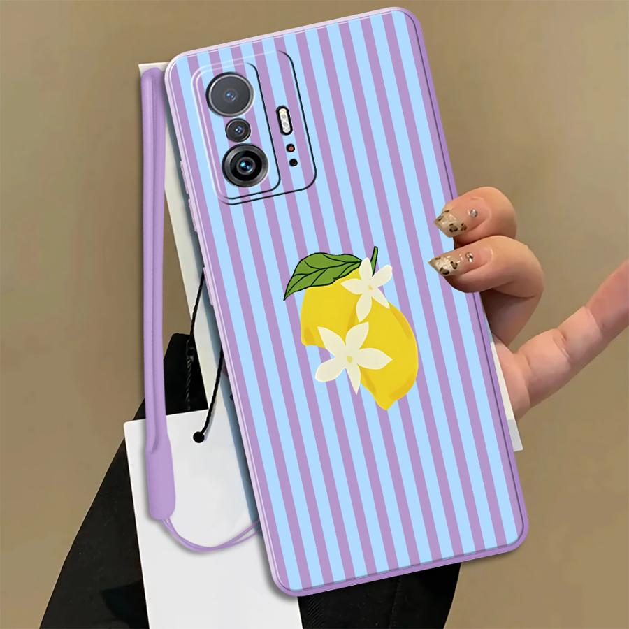 حافظة بنمط شريط ليموني أنيق له - مراجعة Xiaomi Phone Accessories وسعره