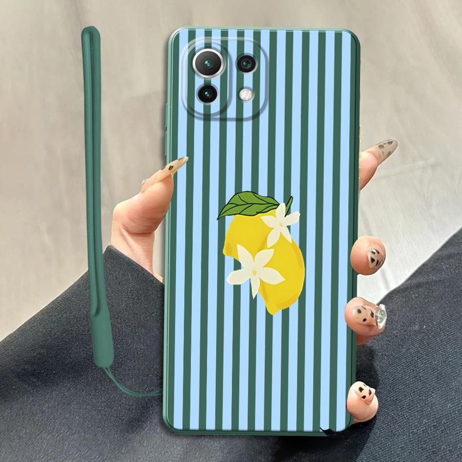 حافظة بنمط شريط ليموني أنيق له - مراجعة Xiaomi Phone Accessories وسعره