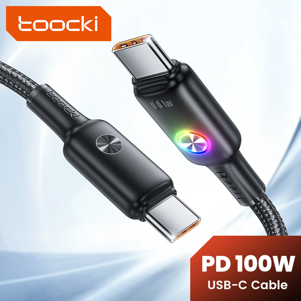 Toocki PD 100 واط USB C إلى US - مراجعة Fast Charging Cable وسعره