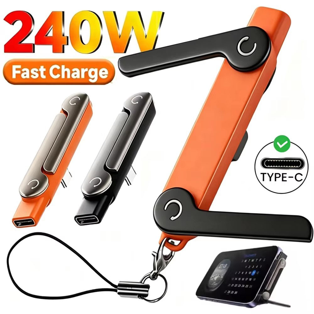 حامل شحن هاتف مسطح من نوع Type - مراجعة Fast Charging Cable وسعره