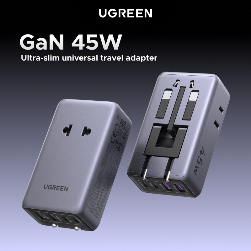 محول طاقة UGREEN GaN بقوة 45 و - مراجعة Phone Accessories Uk وسعره
