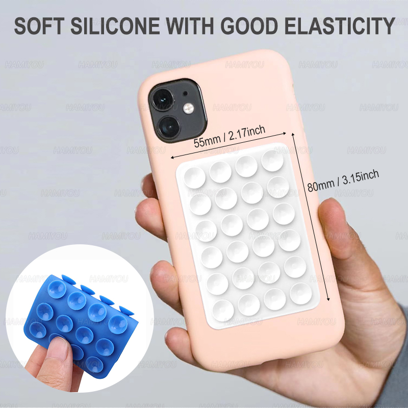 1 قطعة قبضة الهاتف لزجة سيليكو - مراجعة Octobuddy Phone Accessories وسعره