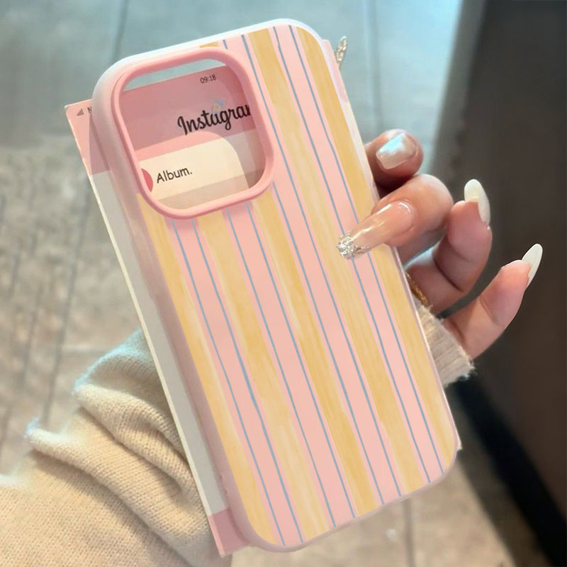 حافظة هاتف مخططة باللون الأصفر - مراجعة Yellow Phone Accessories وسعره
