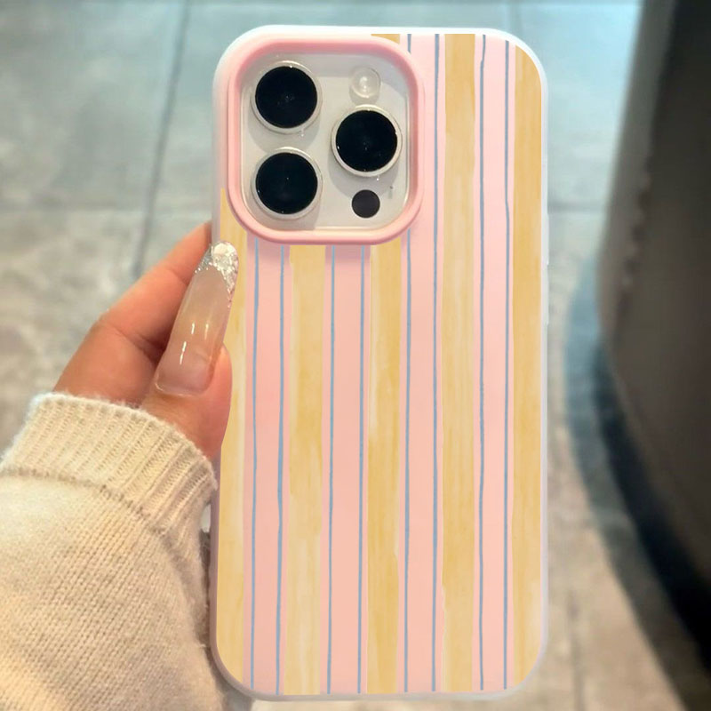 حافظة هاتف مخططة باللون الأصفر - مراجعة Yellow Phone Accessories وسعره