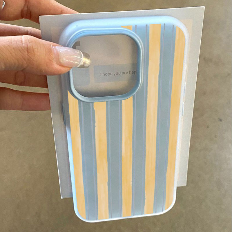 حافظة هاتف مخططة باللون الأصفر - مراجعة Yellow Phone Accessories وسعره