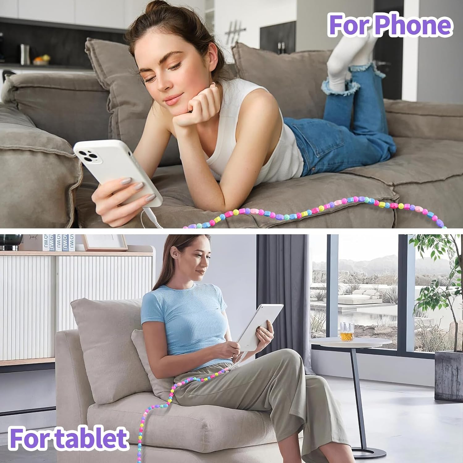 سلك شحن الخرزة، كابل شحن USB A - مراجعة Fast Charging Cable وسعره