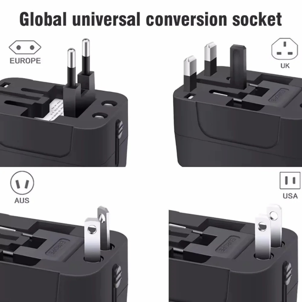 محول طاقة عالمي متعدد الاستخدا - مراجعة Phone Accessories Uk وسعره