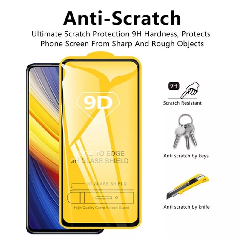 3 قطعة 9D غطاء كامل واقيات الش - مراجعة Realme Gt 6 وسعره
