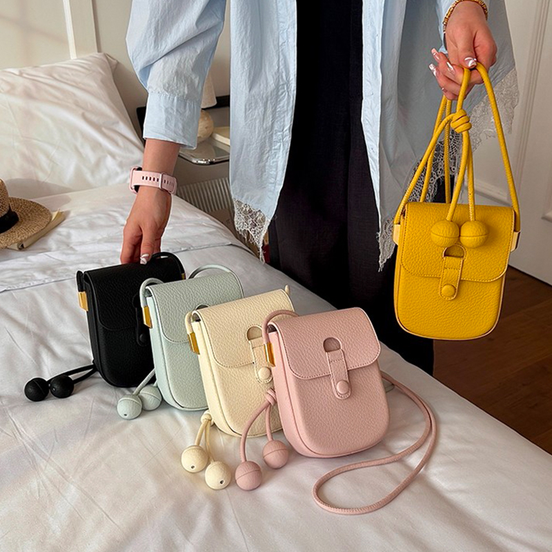 حقيبة كتف صغيرة فاخرة باللون ا - مراجعة Yellow Phone Accessories وسعره