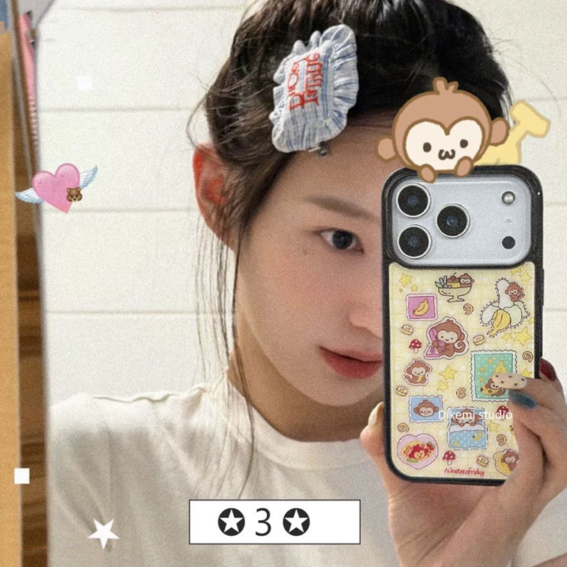 جراب هاتف كوري بتصميم قرد أزرق - مراجعة Yellow Phone Accessories وسعره